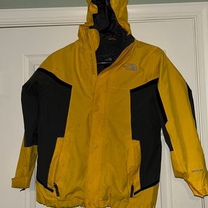 Fleece insert ski coat by north face